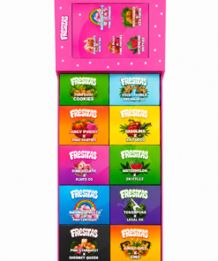Fresitas 2G Dual Chamber Disposable flavor collection in open master case