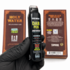 Holy Water 1G Disposable Bible Edition live resin vape with premium brown packaging