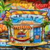 Sweetz Exotics Beach House Edition premium cannabis flower 1LB box