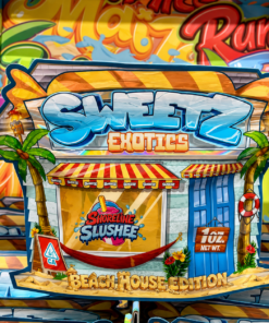 Sweetz Exotics Beach House Edition premium cannabis flower 1LB box