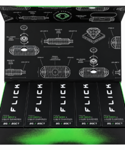 Flick 2G Disposable display box with individually packaged Flick products