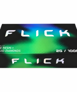 Flick 2G Disposable bulk box with black and green Flick branding