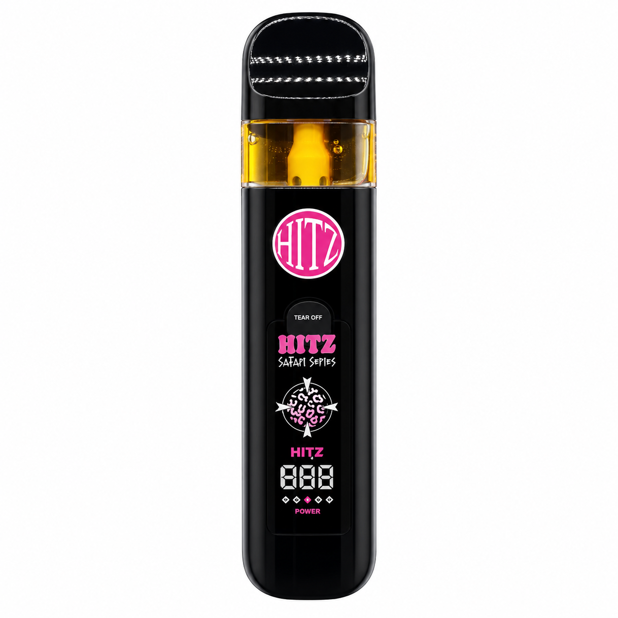 HITZ 2G Disposable Safari Edition Raspberry Jam Hybrid vape with safari-themed packaging