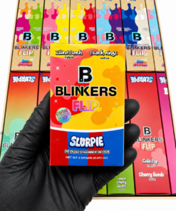 Blinkers Flip 2G dual chamber disposable Ice Cream x Slurpie packaging