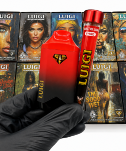 Luigi 2G Disposable with Pre Roll cannabis vape collection