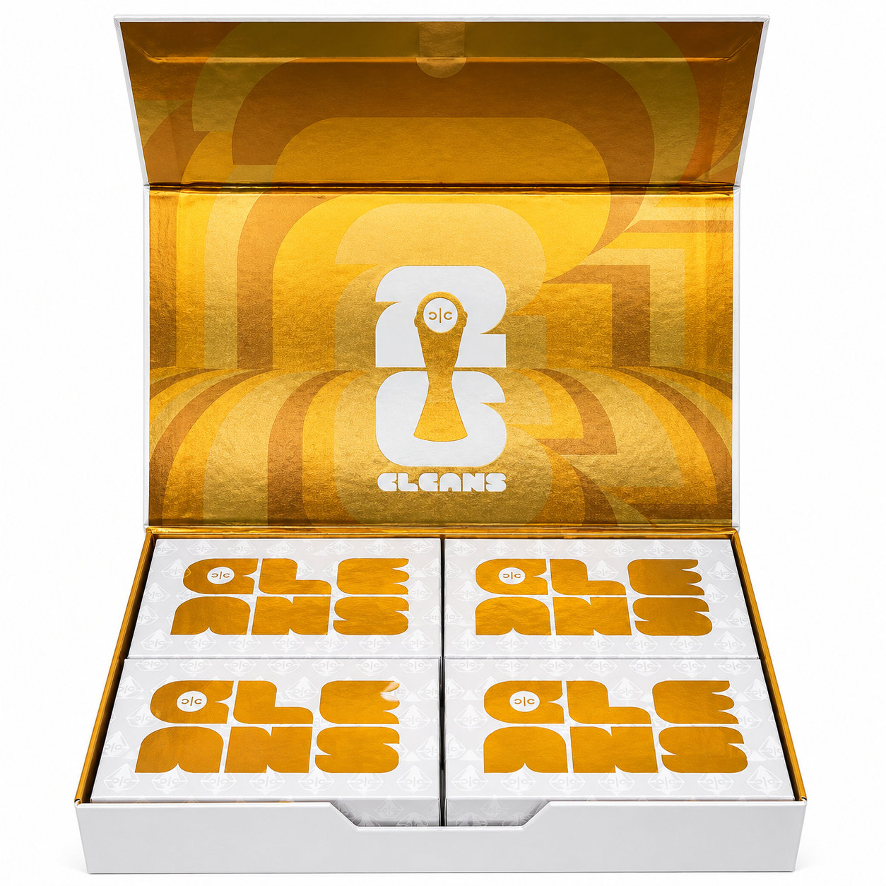 Clean Carts Disposable display box with individually packaged 2G vape products