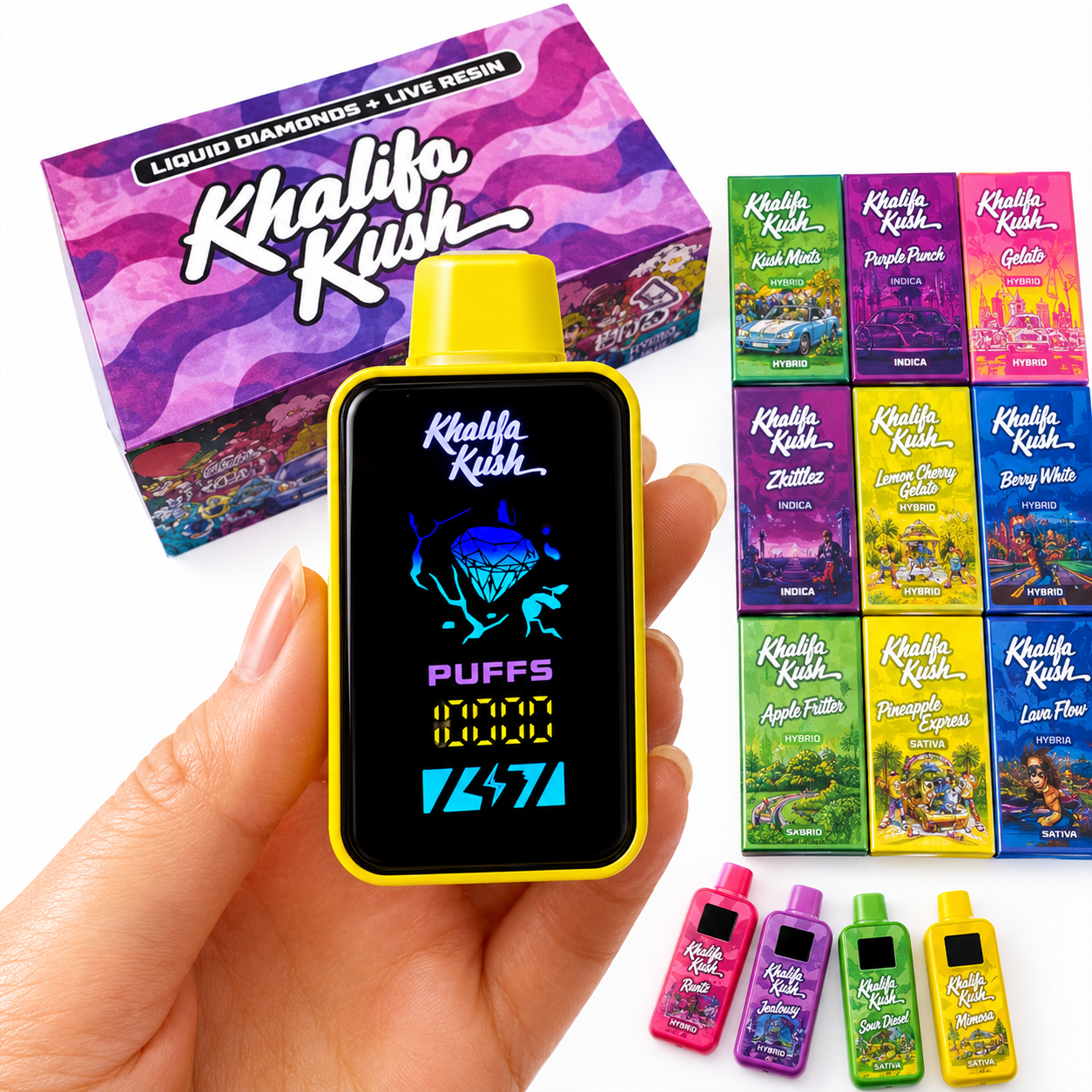 khalifa kush vapes blue diamond 2G Disposable: Strains, Review & Buyer Guide Flavors:Grape Jelly Juice breeze vapes banned Breeze