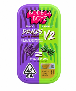 Bodega Boyz Deuces 2G disposable V2 dual-chamber live resin Vape