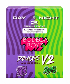 Bodega Boyz Deuces 2G disposable V2 dual-chamber live resin Vape