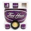Hash House Hash Madness concentrate collection with purple branded jars and display packaging