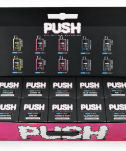 PUSH 2G Disposable Watermelon Mojito packaging and vape design