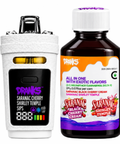 Dranks Saranac Cherrry Cream and Shirley Temple 2g Disposable-(indica)x(Hybrid)