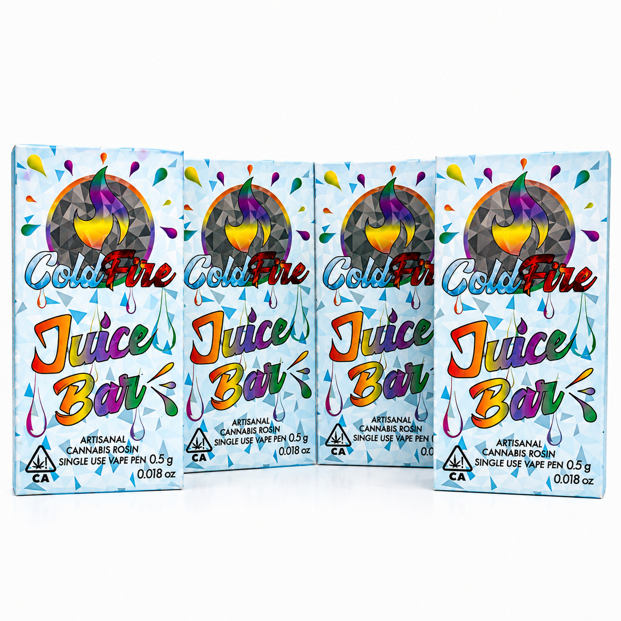 ColdFire Juice Bar 0.5g single-use cannabis rosin vape