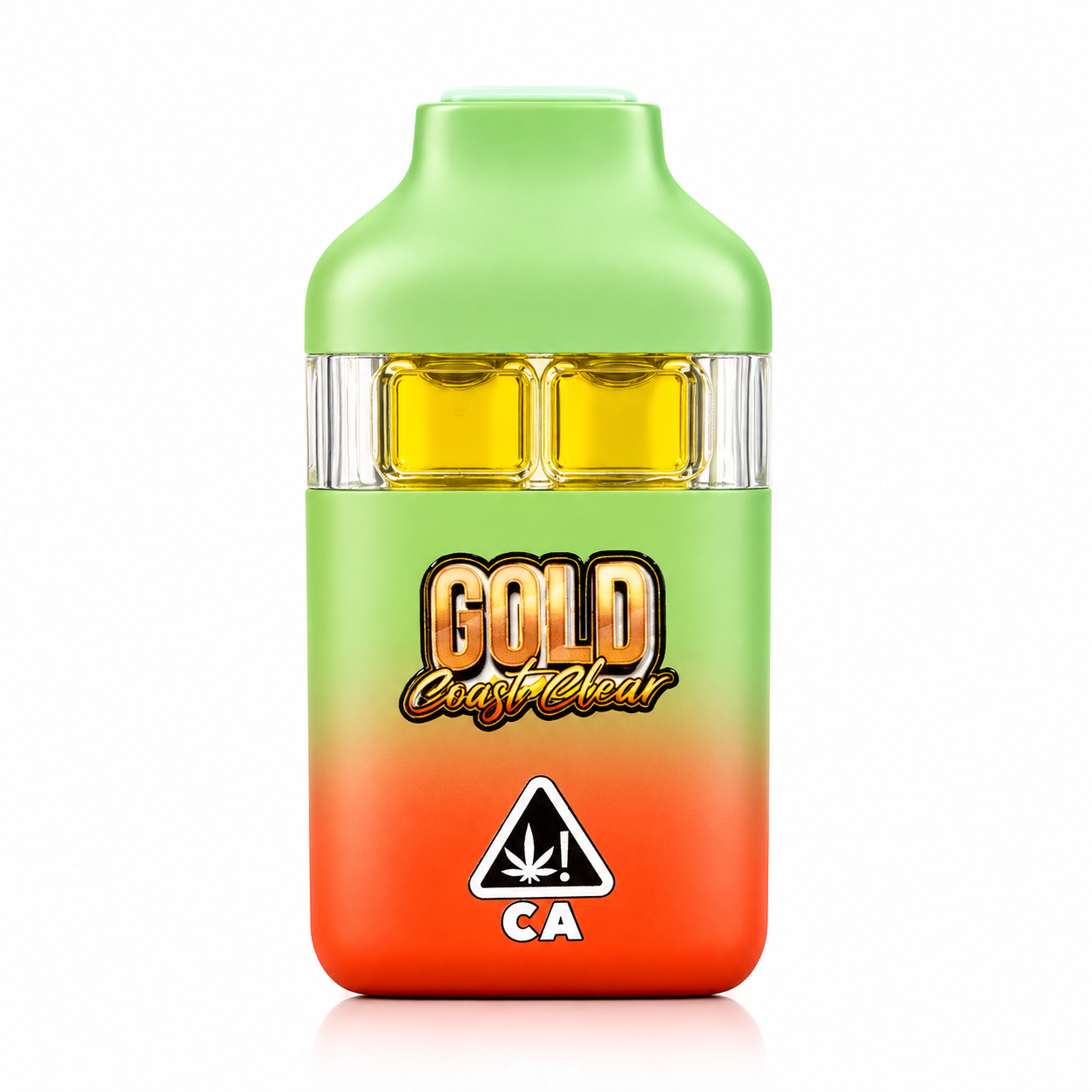 New Gold Coast Clear 2G Disposable Flavor Flip Device packaging