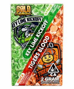 Gold Coast Clear Flavor Flip 2G Disposable dual flavor vape