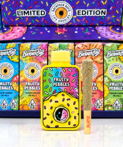 Fryd Donuts 2g Disposable colorful donut-themed product packaging