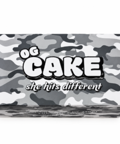 Cake 2G Disposable vape with OG Cake branded camouflage packaging