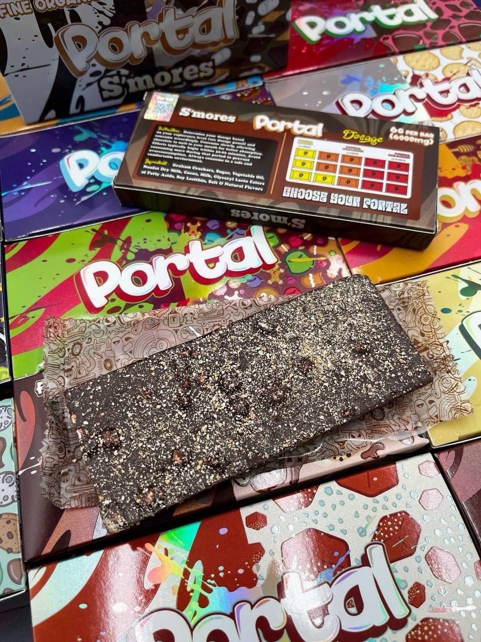 Portal Mushroom Chocolate bars