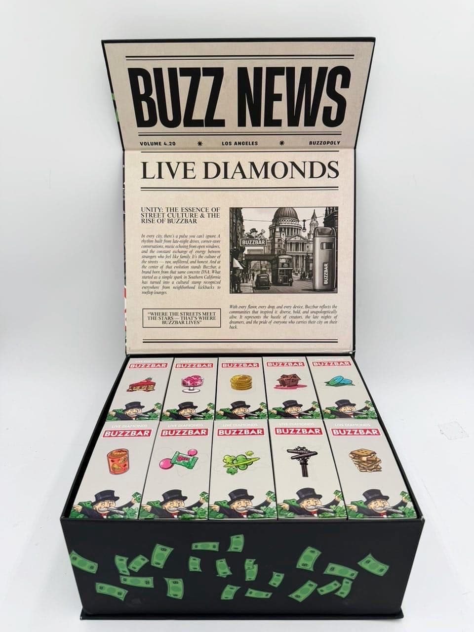 Buzz Bar Disposable Rechargeable Vape Cart