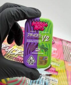 Bodega Boyz Deuces V2 2G dual-chamber live resin disposable