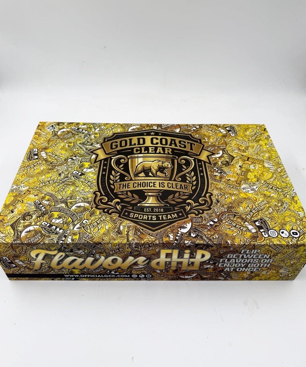 Gold Coast Clear 2g Disposable - Flavor Flip Device
