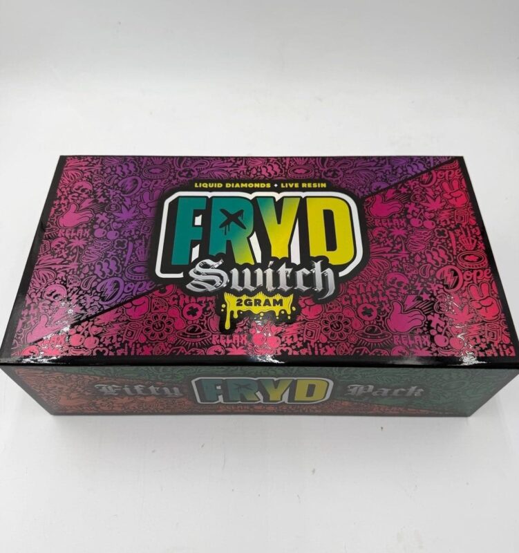 Fryd Switch 2g disposable dual chamber THC vape