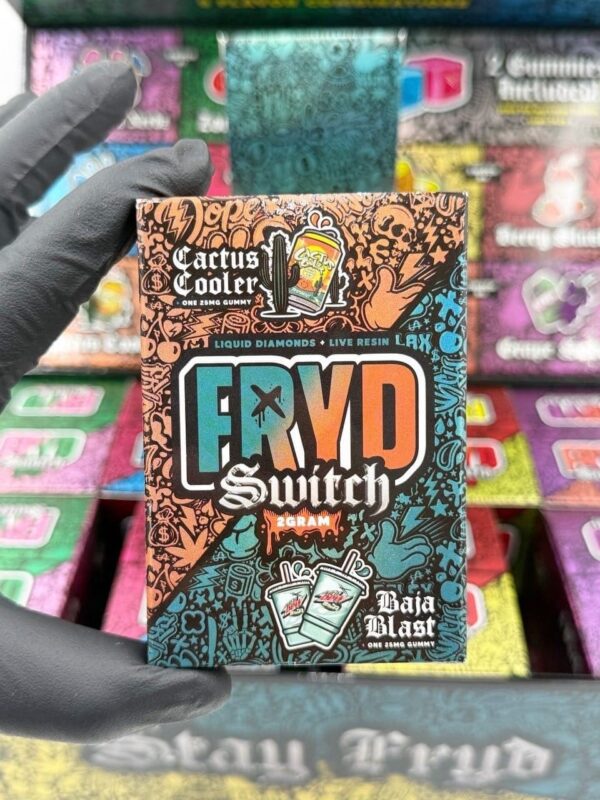 Fryd Switch 2g disposable dual chamber THC vape