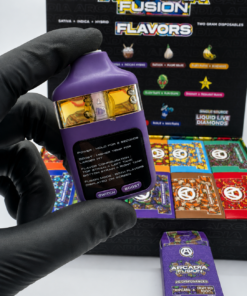 Arcadia Fusion 2G Disposable dual flavor retail display box