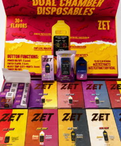 ZET DUOZ 2G Disposable two gram dual chamber retail box