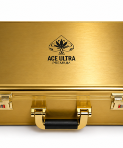 Ace Ultra Premium 2G Diamond Sauce gold disposable vape case