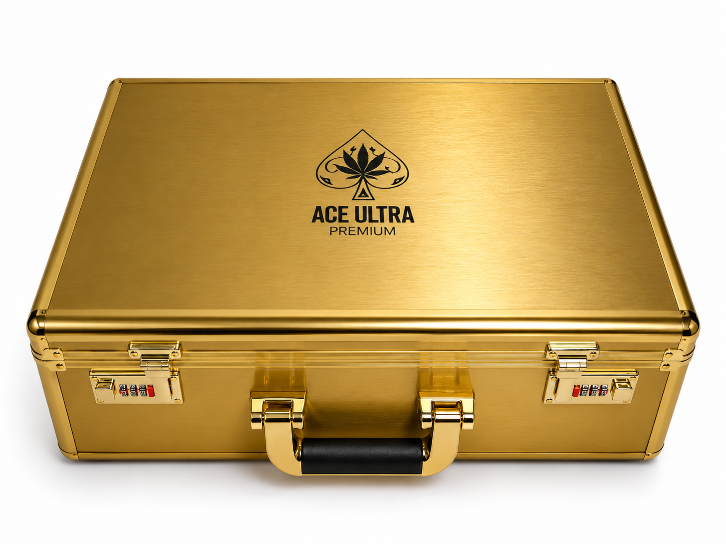 Ace Ultra Premium 2G Diamond Sauce gold disposable vape case