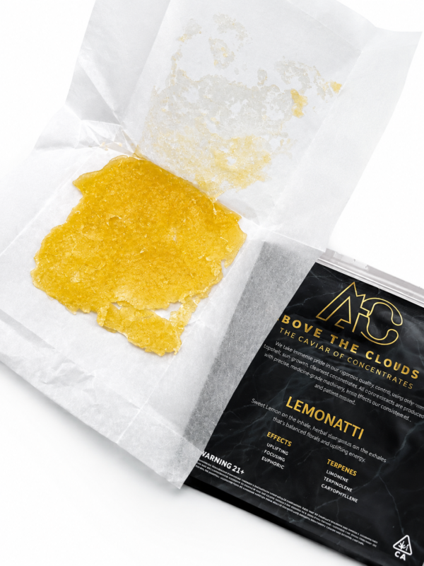 Above the Clouds Live Resin Shatter 1 oz variety box