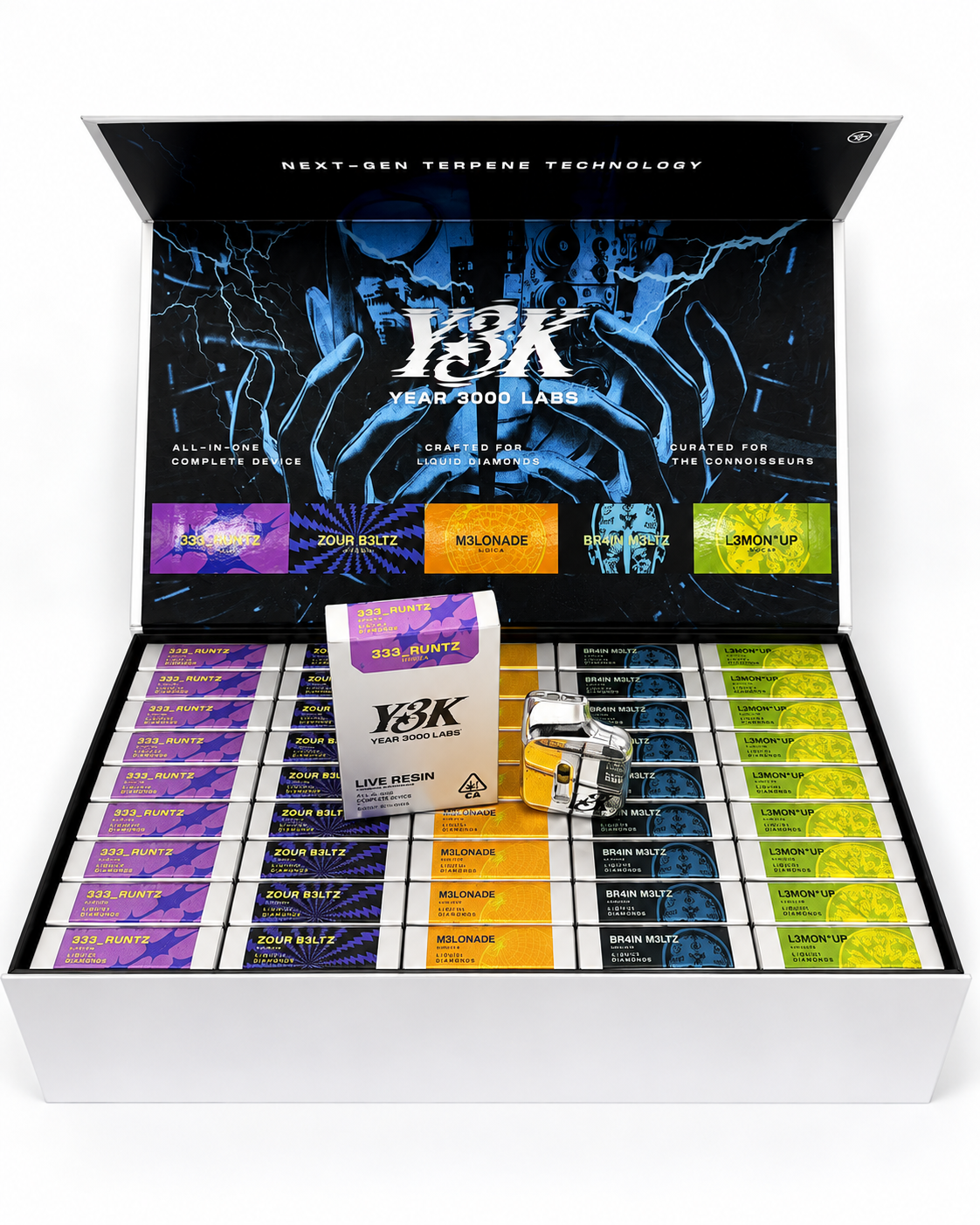 Y3K Disposable 2G Year 3000 Labs vape display box