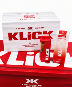 Klick Disposable 2G Liquid Diamonds + Live Resin Vape