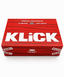 Klick Disposable 2G Liquid Diamonds + Live Resin Vape