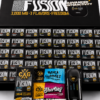 California Gold Fusion 3G 3-in-1 disposable vape retail box with black packaging, gold CXG branding, Fusion logo and 3,000 MG 3 Flavors Freedom text.
