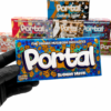 Portal Mushroom Chocolate Bars 6G collection in holographic flavor boxes