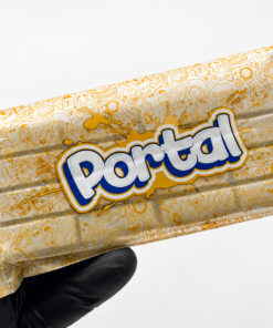 Portal Mushroom Chocolate Bars 6G collection in holographic flavor boxes