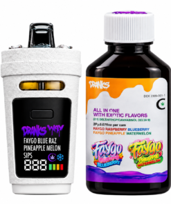 Dranks Faygo Blue Razberry x Faygo Pineapple Melon