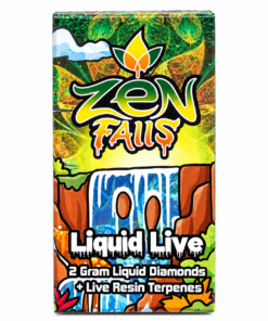 Zen Falls 2G Disposable Liquid Live Vape