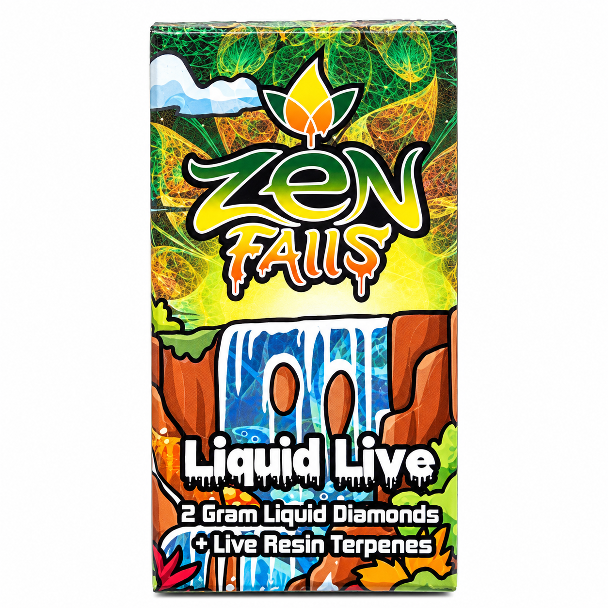 Zen Falls 2G Disposable Liquid Live Vape