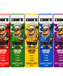 COOK’D 2G Disposable With Free Pre-Roll & 60MG Edibles