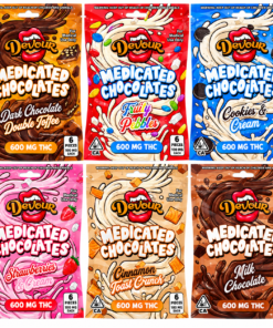Devour Medicated Chocolate 600MG – Infused Chocolate Bars