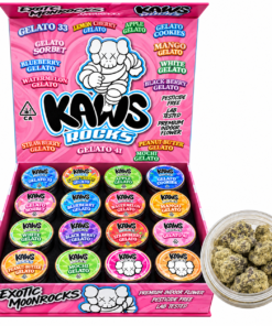 Kaws Rocks Gelato Edition