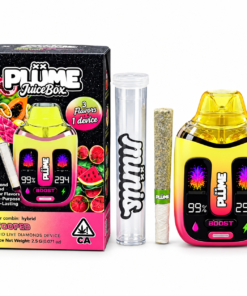 Plume Juice Box 2G Disposable Dual Chamber Vape With Mini Joint