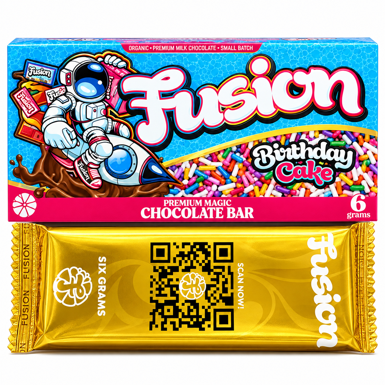 Fusion Bars 6G Mushroom Chocolate