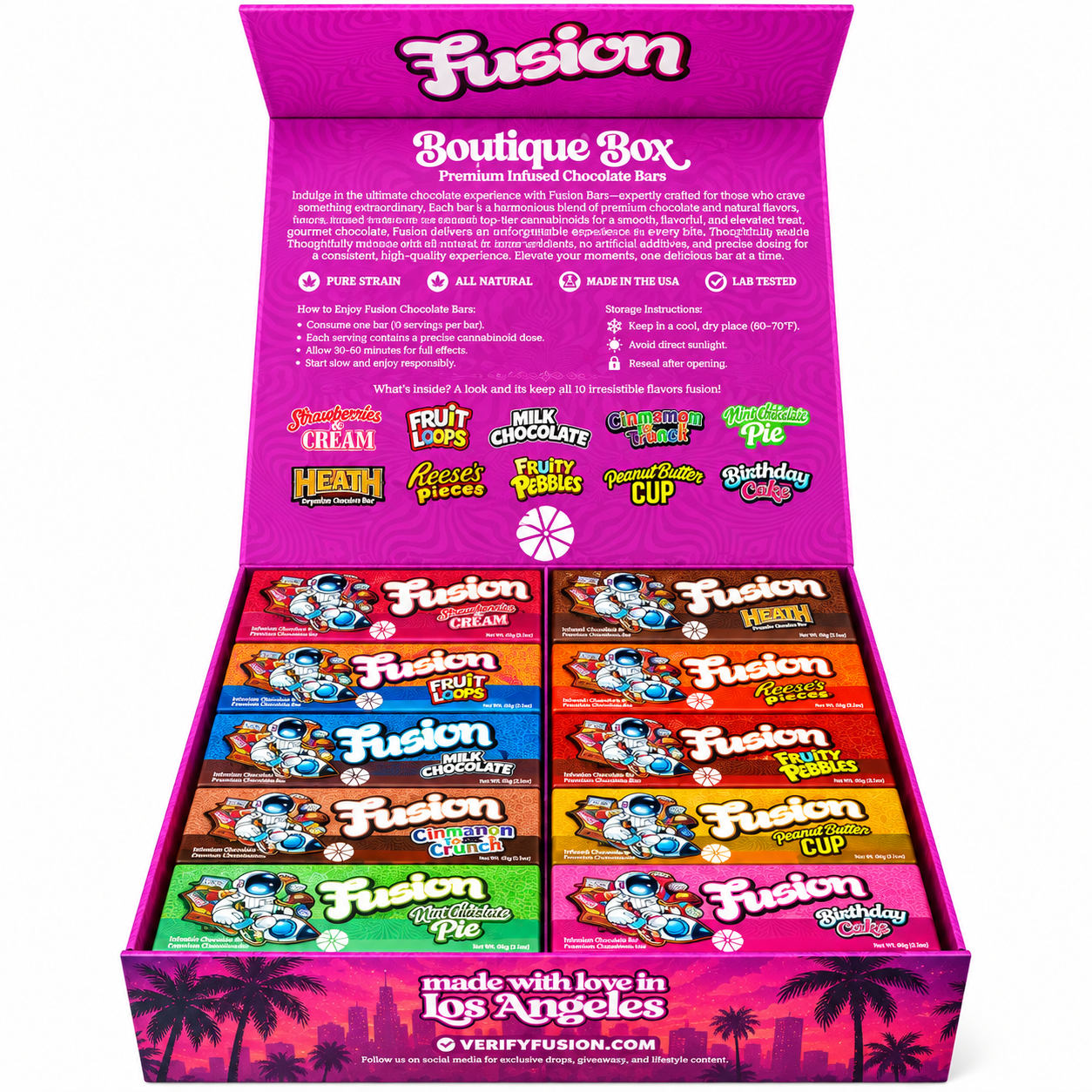 Fusion Bars 6G Mushroom Chocolate