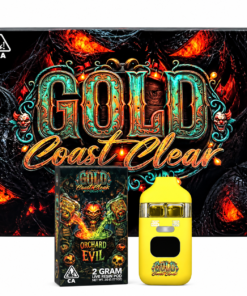Gold Coast Clear 2G Disposable Flavor Flip Halloween Edition