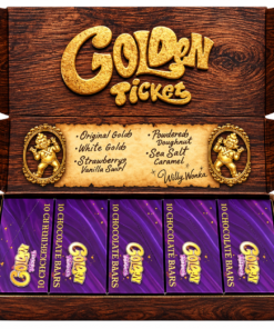 Golden Ticket 3.5G Mushroom Chocolate Bars