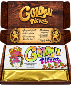 Golden Ticket 3.5G Mushroom Chocolate Bars